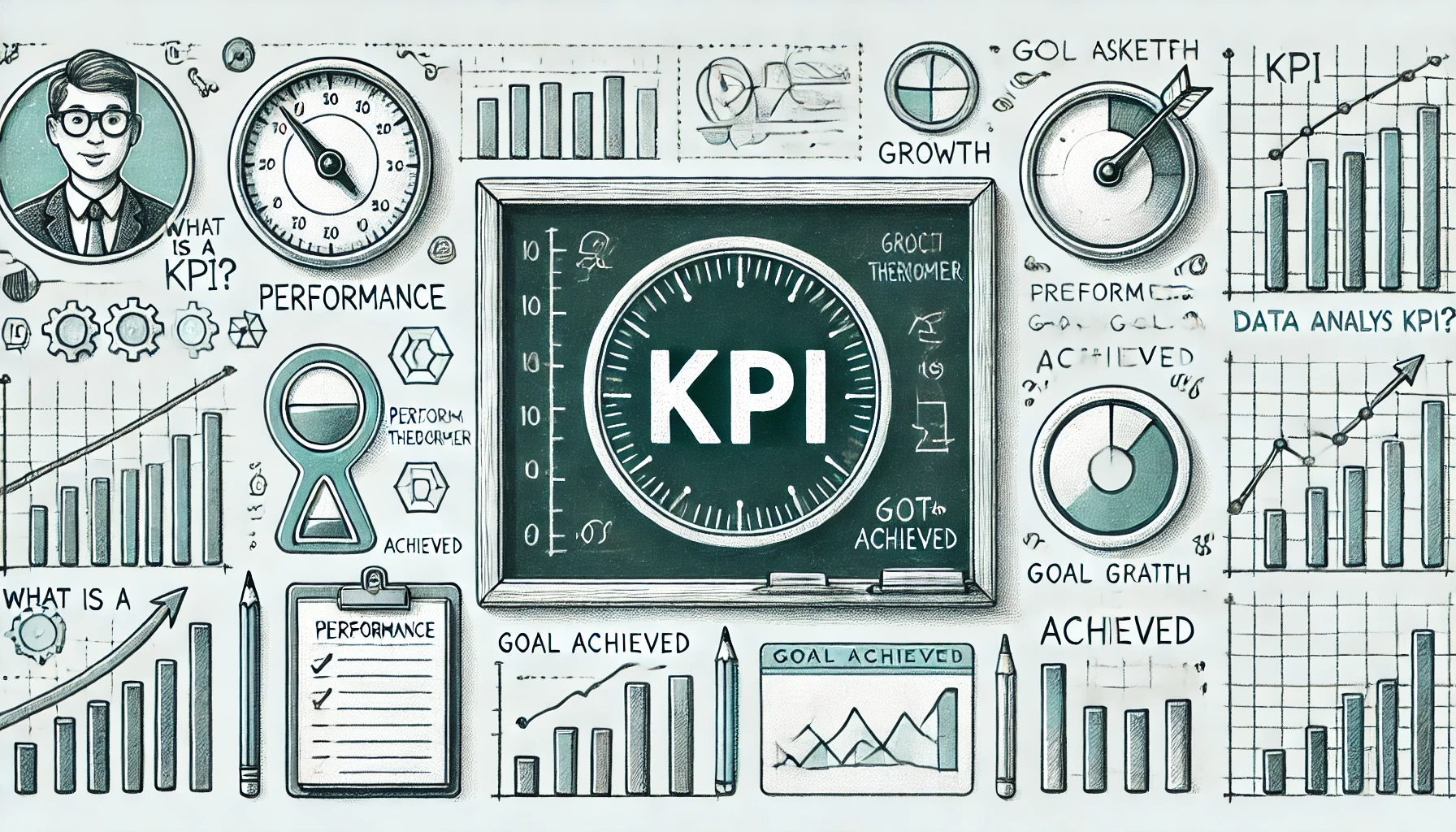 Representación gráfica de que es un KPI y por que son importantes