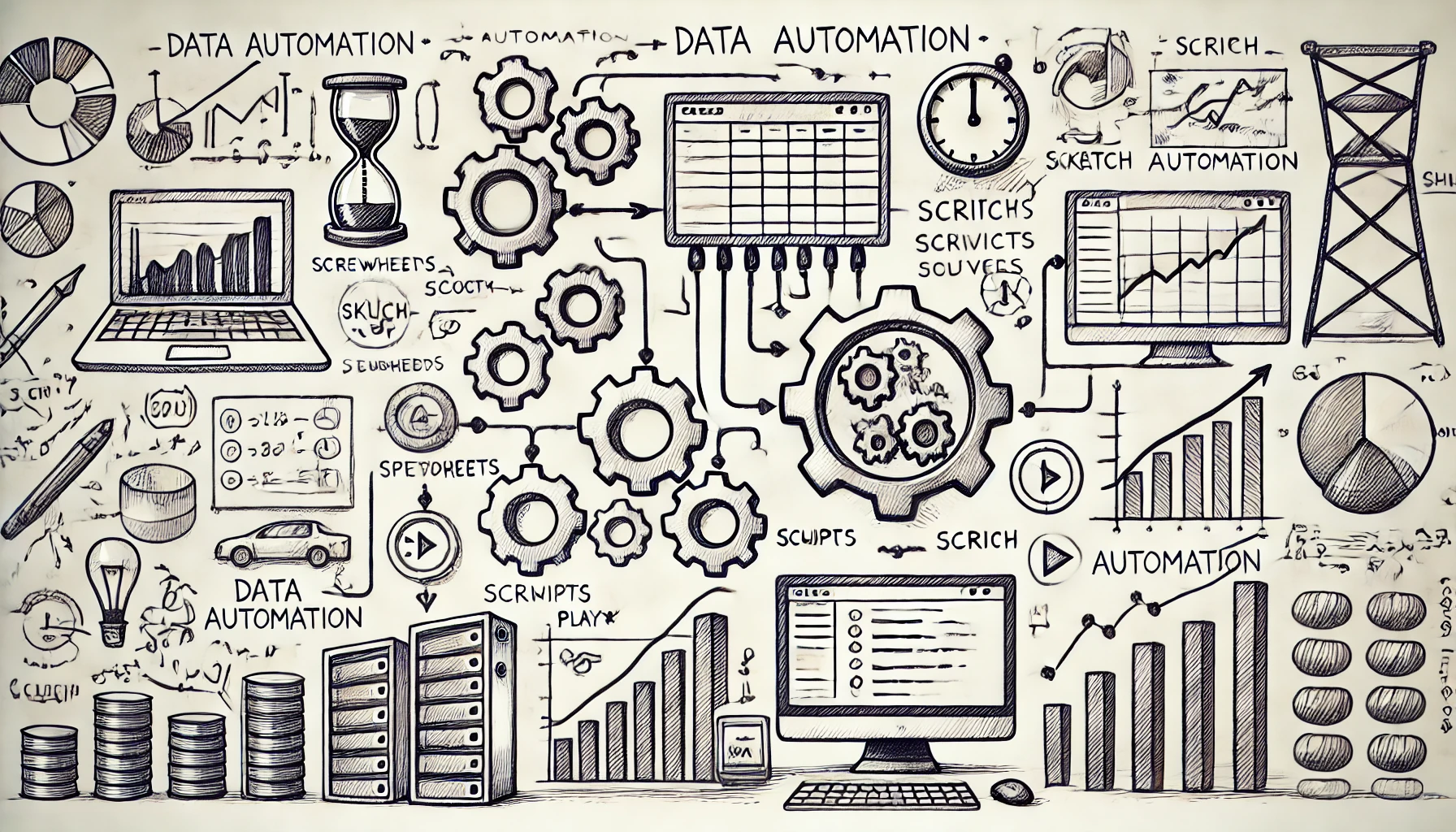 Representación gráfica de qué es Zapier para ayudarte a autus datos