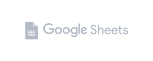 Representación gráfica del logo de Google Sheets